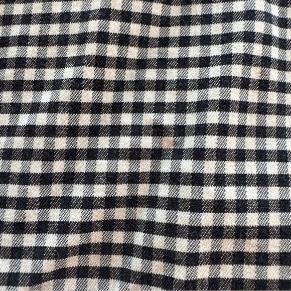 LIZ Claiborne Golf Dress Black and White Checkered Size 12 Sleeveless Midi - Picture 2 of 14